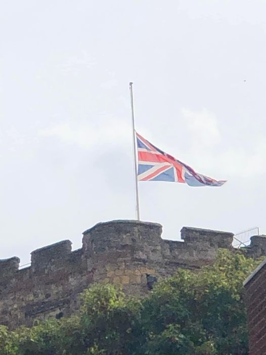 Following the Principal Proclamation of the Accession of King Charles III in London, Union Flags at Tamworth Borough Council buildings have returned to half-mast for the period of mourning for Her Majesty Queen Elizabeth II.