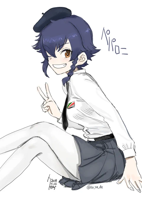 昔描いたペパロニを再掲なのです。 