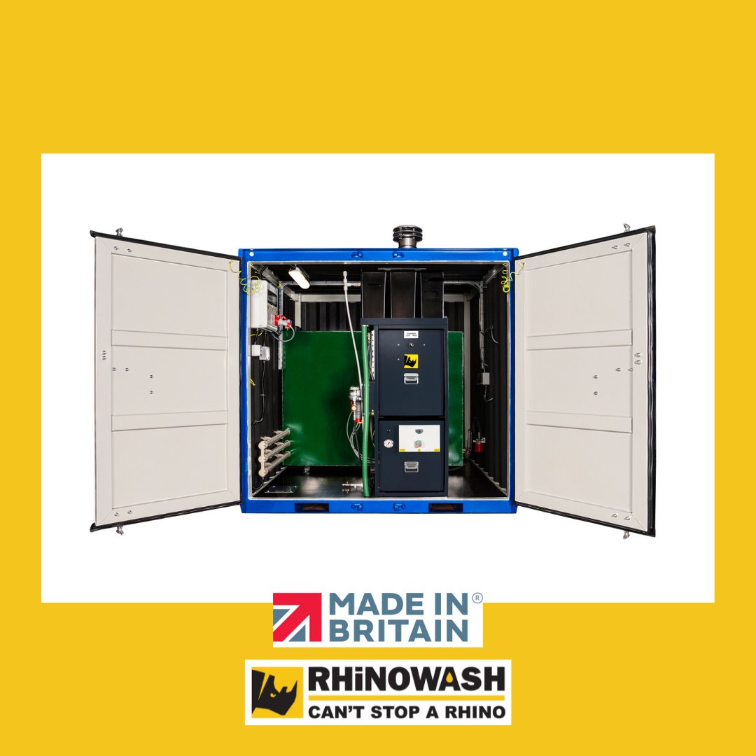Our most comprehensive and complete wash system, the Rhinowash RX Series is the ultimate wash solution for any location 🦏

👉 Learn more about our machines here: rhinowash.com/rx-series-pres… 

#PressureWasher #Rhinowash 
#CantStopARhino #MadeInBritain 
#PressureWashingSolutions
