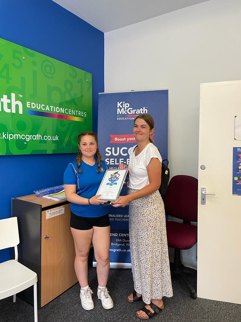 kipbridgend's tweet photo. 🥳🥳Huge congratulations to Miss Courtois from 
@BryntegSchool for being named Most Awesome Secondary Teacher 2022, and to Brooke for the nomination!

💛💙Thank you Miss Courtois for being so inspiring and making such a difference to young lives.

#awesometeacher #kipmcgrath https://t.co/48kNrqXIBN