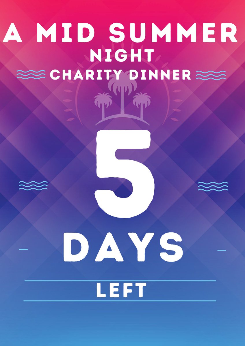 T-Minus 5 days until MID Summer Night! 

This post is powered by Faster Britain

#MIDSummerNight22