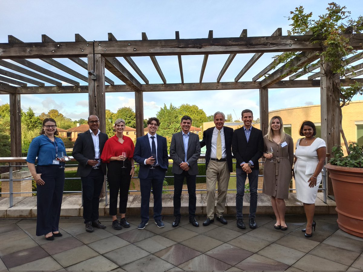 An evening celebrating the <a href="/HEC_Montreal/">HEC Montréal</a>-<a href="/UniofOxford/">University of Oxford</a> <a href="/StEdmundHall/">St Edmund Hall</a> collaboration last week! Many thanks to M. Jean Chagnon and HEC, without whom this collaboration couldn't exist. Thank you for making our dream of studying at Oxford possible. <a href="/Tech3Lab_HEC/">Tech3Lab</a> @OxfordWIN <a href="/OxfordSBS/">Saïd Business School</a>