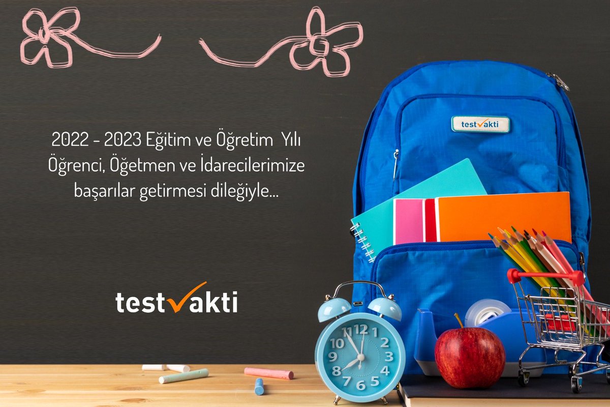 testvakti's tweet photo. #okuladönüş https://t.co/bqwi7gWiA5