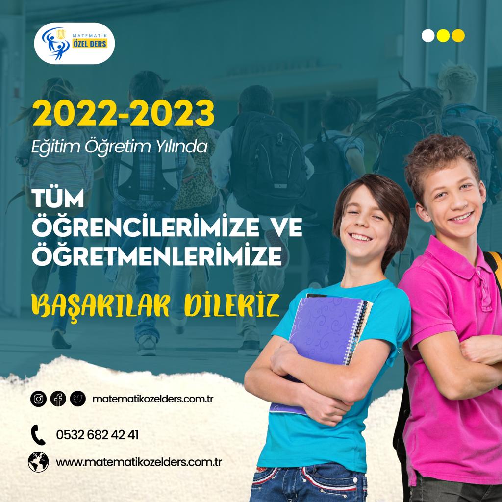 Matematik_OzelD's tweet photo. Yeni eğitim-öğretim yılının değerli öğrencilerimize, kıymetli öğretmenlerimize, tüm eğitim camiamıza ve velilere hayırlar getirmesini temenni ediyor; sağlıklı, başarılı ve verimli bir dönem diliyoruz.

Yolunuz, zihniniz, bahtınız açık olsun… https://t.co/gUY1n3eWgO