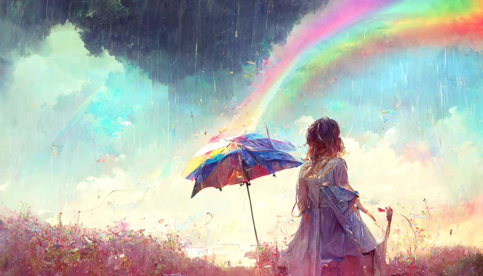 ☂️☂️🌧️🌈🌈☀️
2日目 