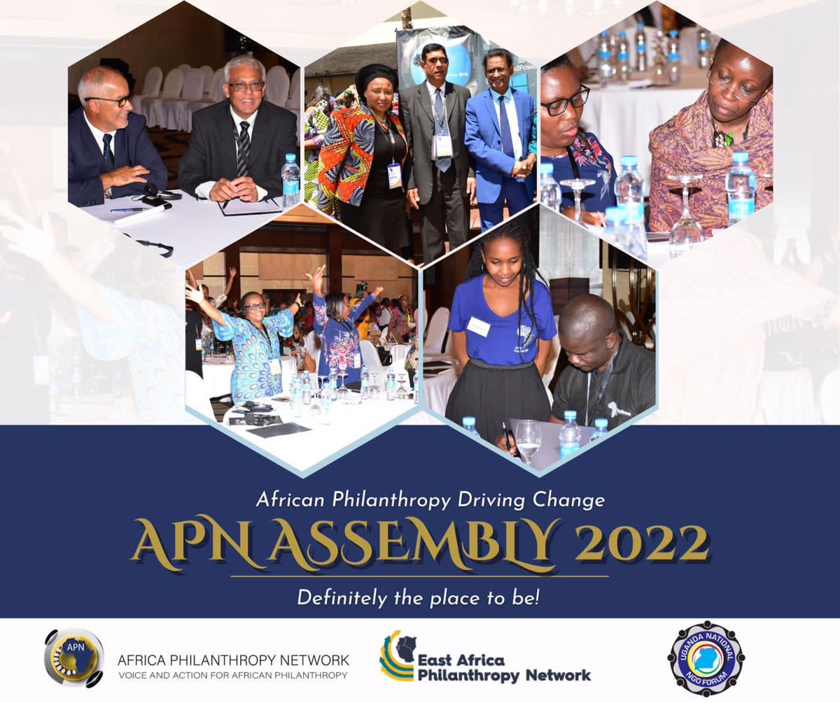 ngoforum's tweet photo. Africa's future is created through optimistic dialogue among Africans, it is through such engagements that we shape the narrative of African giving. 

#APNAssembly2022 will be all about driving change through dialogue. 

Join us here 👇🏾
https://t.co/S5AQ2Atp8S

#TheNGOBlueprint https://t.co/Tuzr7dwbsj