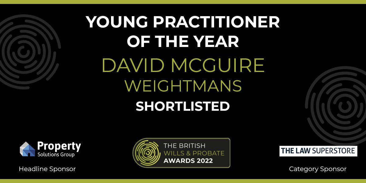Weightmans's tweet photo. We are pleased to announce that we have been shortlisted for Solicitor Firm of the Year (National) and Outstanding Employee Experience at the British Wills &amp; Probate Awards 2022.

Congratulations to all involved for this outstanding recognition. #BWAPAwards2022 https://t.co/5wlerF6qdJ