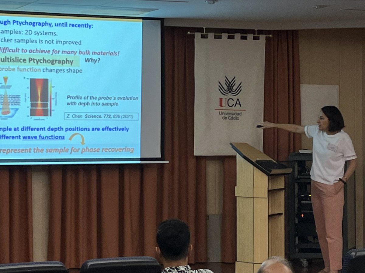 tem_uca's tweet image. TEMUCA 2022 just started with wellcoming our attendees and continuing with our first Lecturer: Prof M. Luisa Ruiz Gonzalez from UCM. Just the beginning! #temuca #microscopyUCA