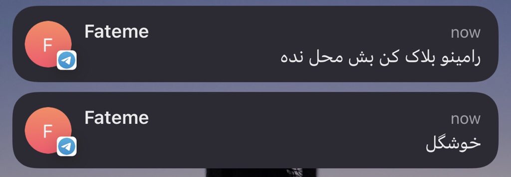 sarinafadak's tweet photo. فقط مونده بود زنگ بزنن که گروهی ویدیو کال زدن https://t.co/suqO2uAcNA