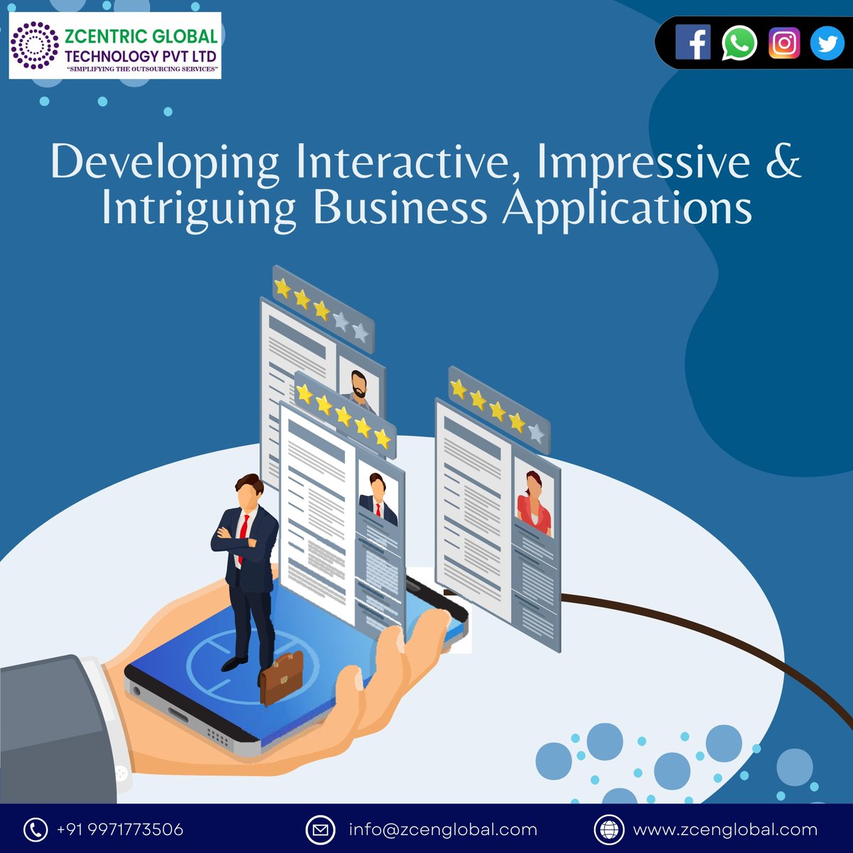 zcentricglobal's tweet photo. Are you an entrepreneur seeking for #business automation to match the trend in the market? Call Zcentric for more details.
📞: +91 9971773506
🌏 Visit: https://t.co/jis6CKrt3n
📩 Email: info@zcenglobal.com
#marketing #success #technology #design #branding #marketing #advertising https://t.co/1bPu2B2GkD