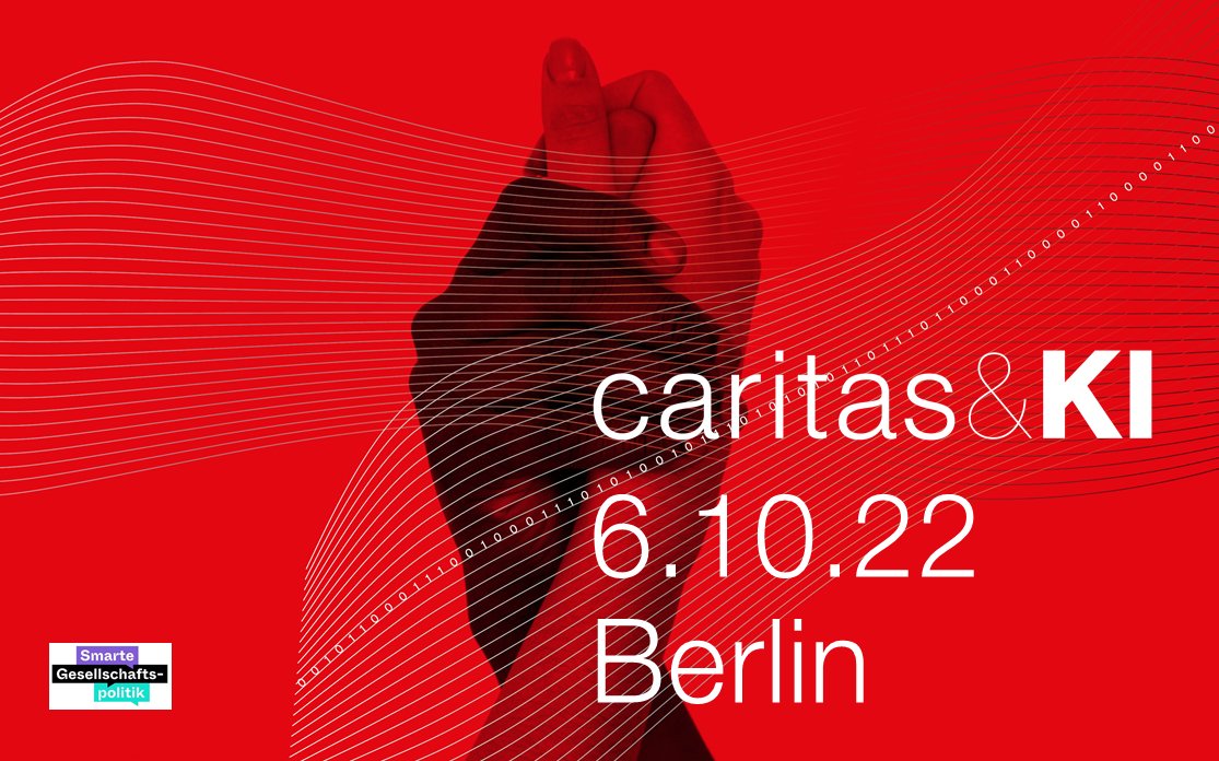 Wie sollen #gemeinwohl|orientierte, soziale Org #KI gestalten? Können sie das?👾 Das wollen wir von euch wissen - und auch unsere bisherigen Erfahrungen teilen.
6.10.2022, 10-19:30 Uhr, in Berlin (Neukölln)
Tagung, Keynote, Workshops - gleich anmelden🏃‍♀️🏃‍♂️ caritas-akademie.de/54O1P