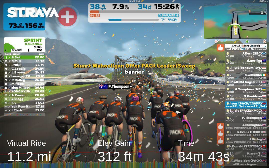 funkygibbo74's tweet photo. SUB2 Attempt after my 1st night shift #GoZwift
#Cycling #Positivevibes #Weightlose #IndoorCycling #Bike #Healthy #Fitness #Strava #Mentalhealth #Wahoofitness #Wellbeing  #Zwiftcycling #Cyclist #Packlife #Crapp #ZZRC

https://t.co/qaPXEeD2KD https://t.co/DaUlJSSmgg