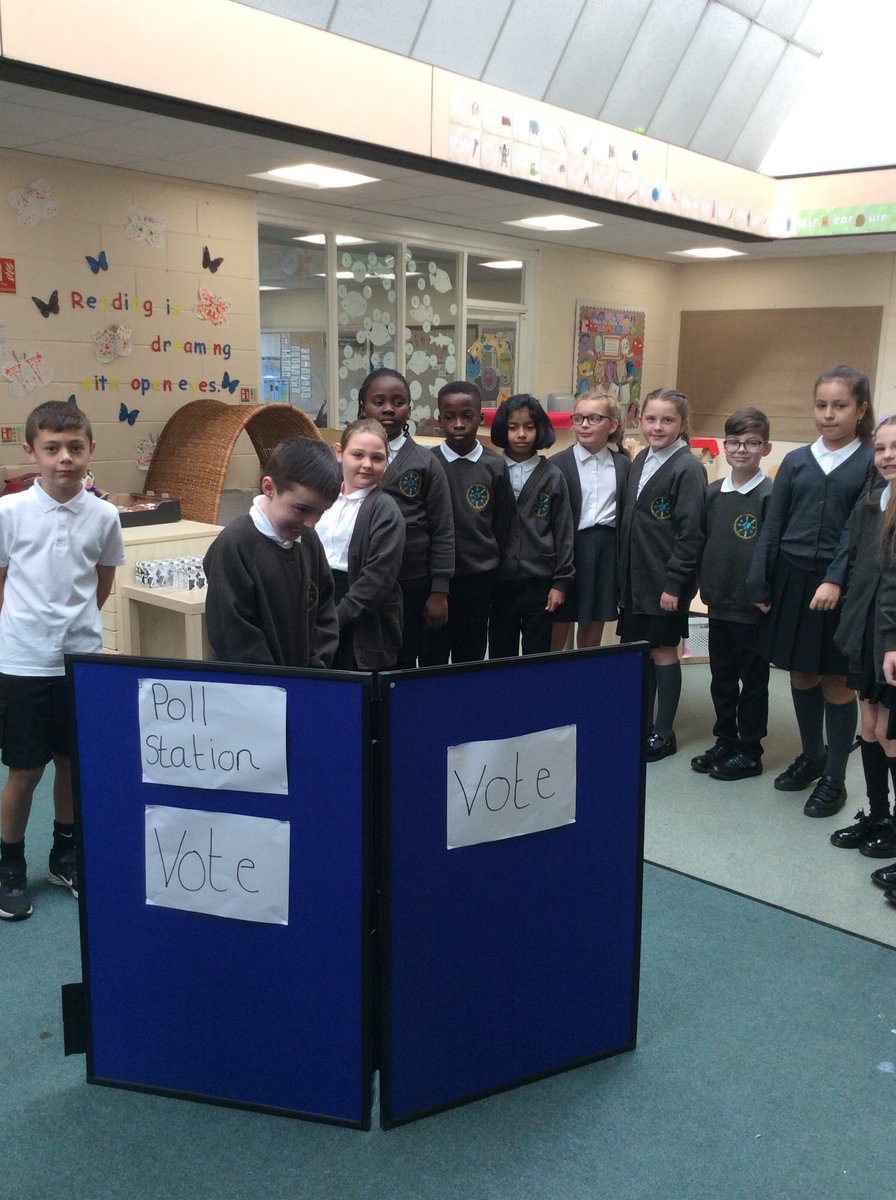 BoarshawP's tweet photo. Our children have visited the polling station to vote for our school community groups. #democracy #countedAndVerified #EcoTeam #SportsCouncil #DigitalLeader #BullyBuster #WellbeingWarrior https://t.co/kAtZSN1Uxw