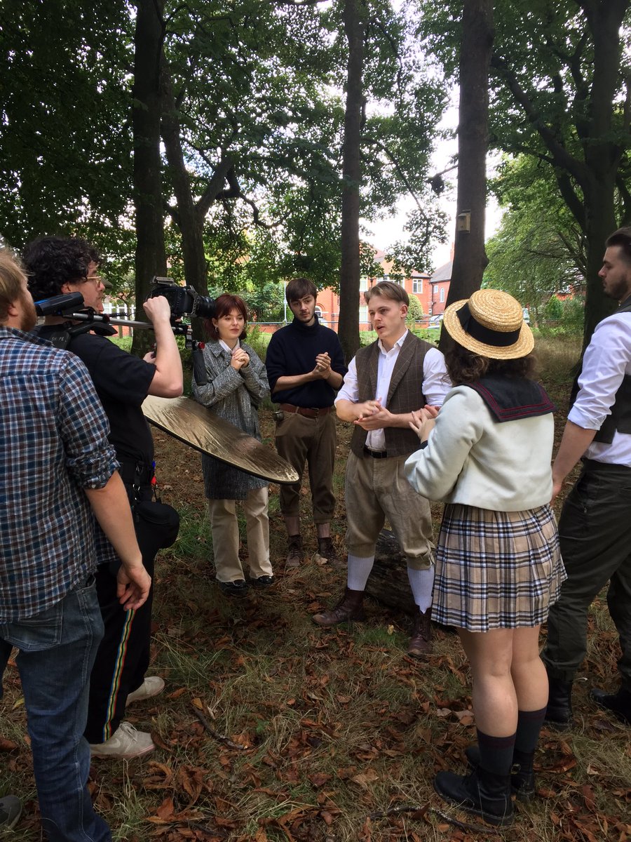 blazehamlet's tweet photo. Had a great weekend shooting a new music video inspired by The Secret History https://t.co/6ipgQzaTUZ