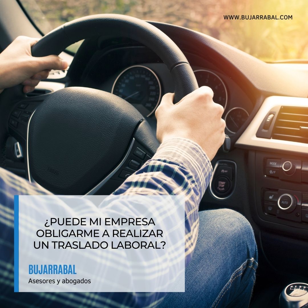 ¿Te acaba de comunicar tu empresa un traslado laboral? Seguro que ha trastocado tus planes y te preguntes: ¿puede obligarme? ¿es legal? Resolvemos tus dudas. Si necesitas asesoramiento, contacta con nosotros. 941 545 154 o reserva tu 𝘾𝙞𝙩𝙖 𝙋𝙧𝙚𝙫𝙞𝙖. #BujarrabalAsesores