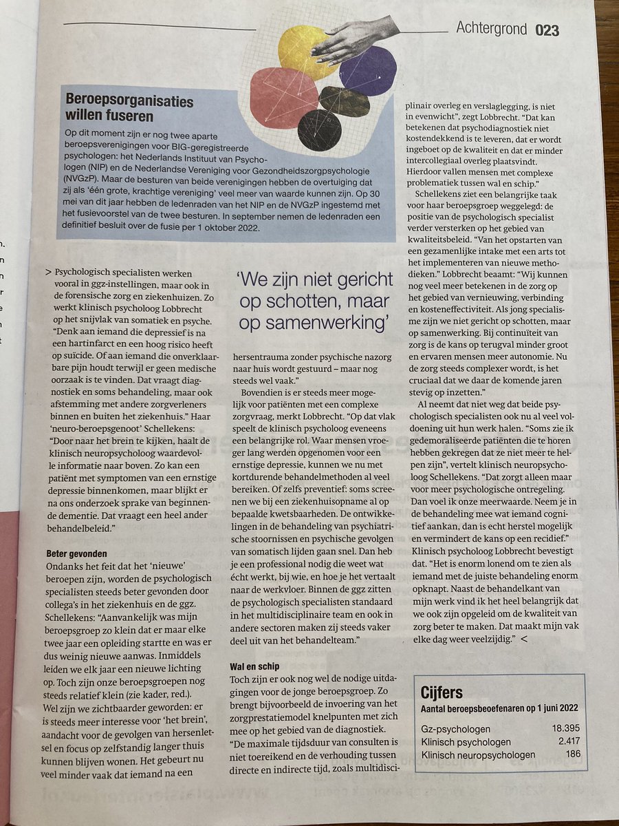 LiekeChris's tweet photo. Wat doet een klinisch psycholoog nu eigenlijk?! Hier een interessante uiteenzetting (ook over de klinisch neuropsycholoog-psycholoog). Uit ‘arts en auto’ https://t.co/JHdrrC9ThS