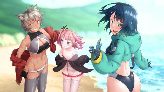 アヲノさんのお題箱 https://t.co/IxWPJSFjB9 #odaibako
ななみ家(ナナちゃん、チサトちゃん、カリンちゃん)に着てほしい衣装と、それに合う簡単なシチュエーションを募集します 