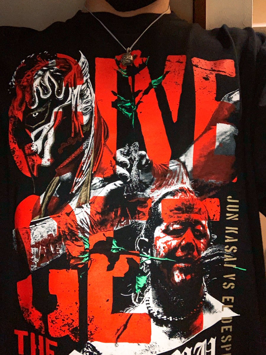 BlackSun030303's tweet photo. To Day MATCH 👍
⇒ To Dead MATCH 👎❤️🥀❤️
.
#ElDesperado #junkasai #GIVEGET.#stimulation #エルデスペラード.#葛西純.#タカタイチデスペマニア https://t.co/KGMaBFeTTv