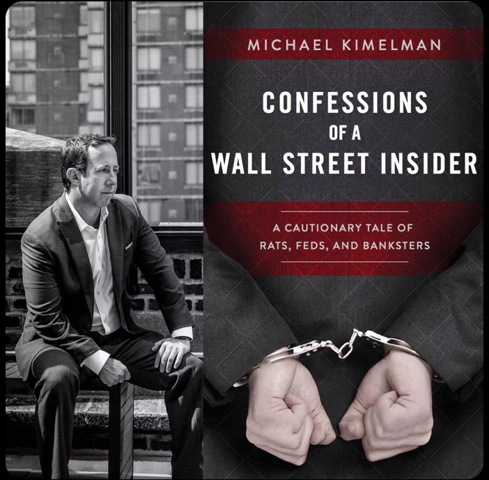 My book ‘ Confession of a Wall Street Insider: A Cautionary Tale of Rats, Feds &amp; Banksters’  available now. More info amzn.to/2jYQWxP