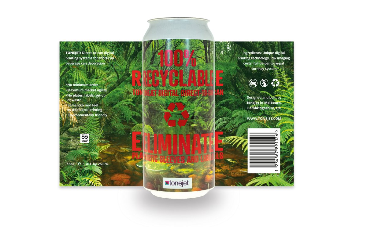 Are you attending <a href="/drinktec/">drinktec</a> 
Looking for an environmentally friendly solution to beverage can decoration? No plastics or adhesives, and a fully recyclable product? 

See us on stand 210 at #drinktec2022 #recycle #sustainability #aluminium #digitalprinting