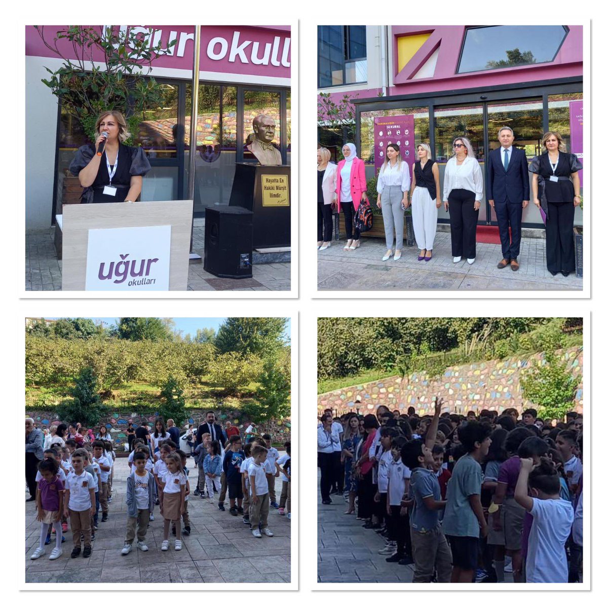 UOUnye's tweet photo. 2022-2023 Eğitim-Öğretim Yılı açılış törenimizi gerçekleştirdik.Tüm öğrenci ve öğretmenlerimize hayırlı UĞURLU olsun.💜
@nilcicek @ardaergez @MehtapKbdy @yakupoglu_ziya @glserenky @UgurOkullari https://t.co/qzQ0OeLXBv