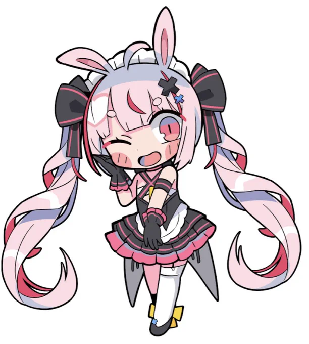 兎鞠まりさんのグッズイラストを描かせて頂きました  