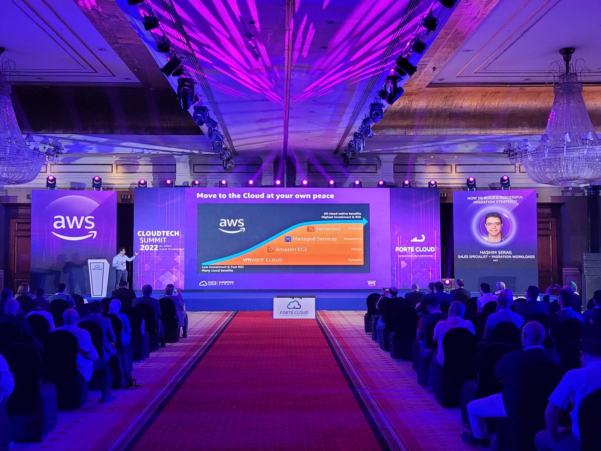 Forte_Cloud's tweet photo. Exciting discussions are happening! Our speakers are sharing their knowledge and showing our audience how cloud adds more value to businesses.

#CloudTechSummit #AWS #events #awspartners #cloudsolutions #cloudservices https://t.co/8pu9Y4X3fz
