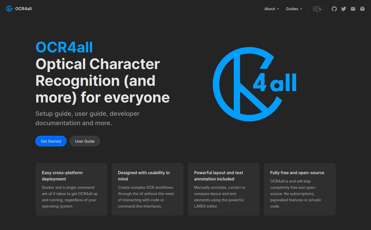🚀 We just released our revised documentation for @ocr4all to make installing and using OCR4all easier and more enjoyable than ever. #OCR @uniwue_zpd
