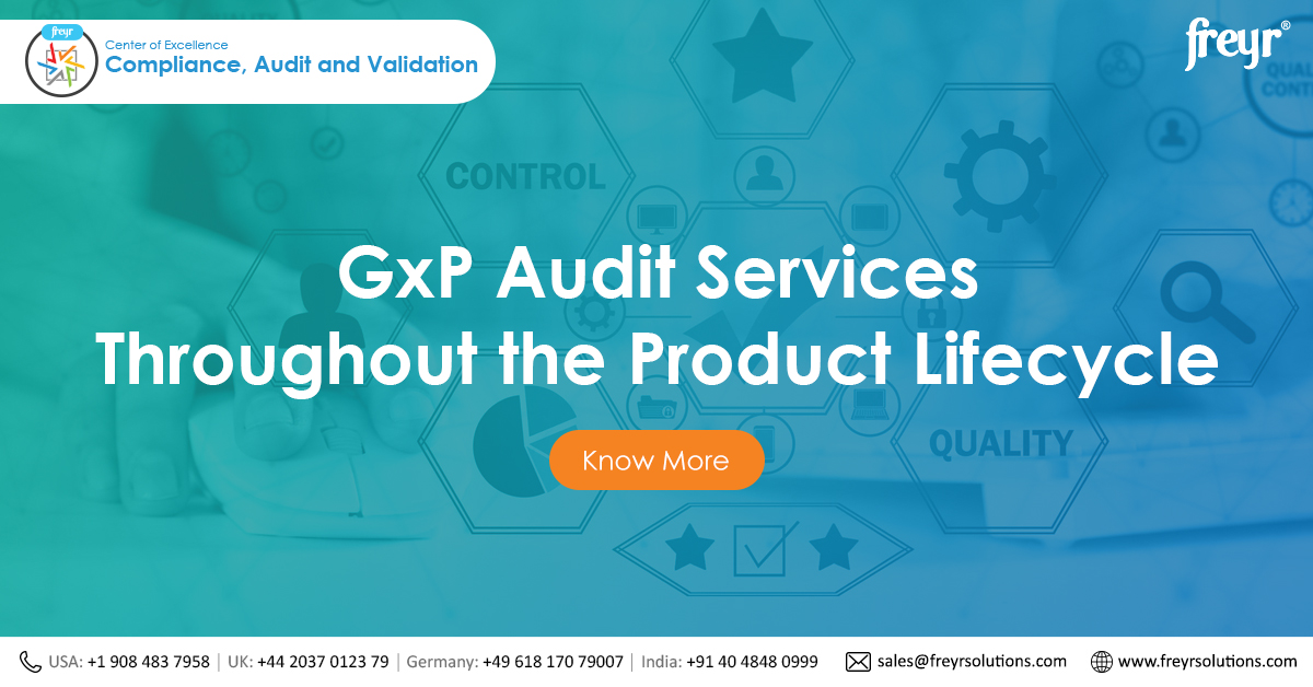 Regulatory support across #vendorevaluation, #auditprocess, dynamic #compliancerequirements of #GMP, #GDP, #GCP, #GLP and #processautomation (#GAMP). #Learnmore. freyrsolutions.com/gxp-audit-serv… #FreyrSolutions