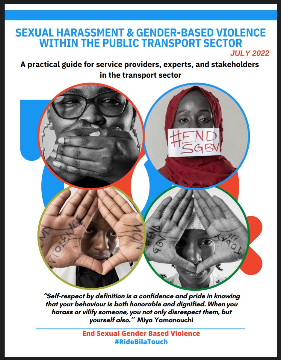 OAY in partnership with <a href="/IYAFPKenya/">IYAFP Kenya</a> and @YouthActKE created a practical guide for service providers, experts and stakeholders in the transport sector in a combined effort to end #SGBV in the transport sector.
#RideBilaTouch
#EndSGBV
<a href="/GenEqualityKe/">Generation Equality Kenya</a> 
<a href="/gatesfoundation/">Gates Foundation</a>