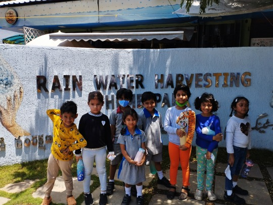 ChirecSchool's tweet photo. Pre-primary students attained valuable knowledge about the types of #WaterConservation like #RainwaterHarvesting, #Groundwater recharging etc. during their filed trip to the Rainwater harvesting theme park.#CHIRECActivities #PPIIActivities #EducationalFieldTrip #LearnThroughFun https://t.co/z8rzgNNdV3