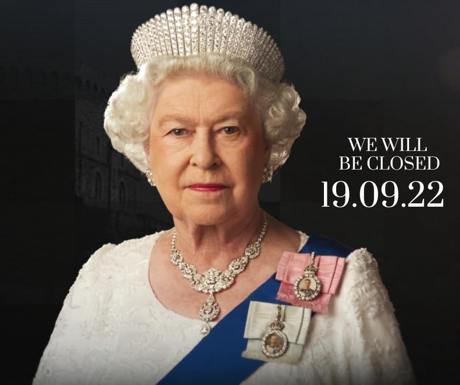 Monday 19th September will be a Bank Holiday to mark Her Majesty Queen Elizabeth II’s State Funeral.

Schools and colleges will be closed for the Bank Holiday.