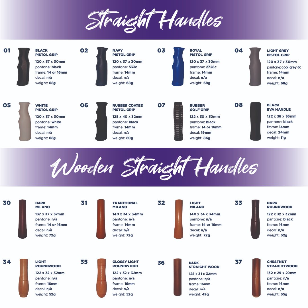 TheUmbrellaCoUK's tweet photo. Continuing...
The A-Z of Branded Umbrellas

H is for Handle Options
We have 22 handle options to choose from, wooden crook to rubber coated pistol grip... there's a handle to suit your needs!
#wevegotyoucovered https://t.co/MhvL9zRGut