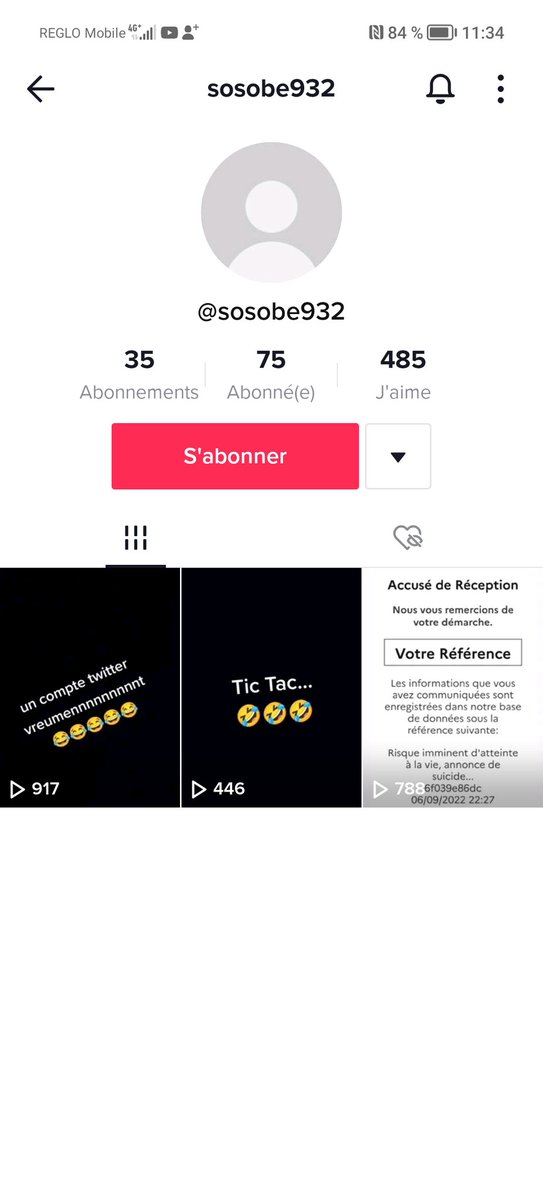 CLisiou's tweet photo. Ta dernière vidéo a étais banni par tik tok pour cyberharcélement encore une fois de plus car oui avec l'aide de l'association contre le cyberharcélement toute tes vidéos et tous tes multiples comptes saute un par un #adrienytb https://t.co/5iSBIEXMgp