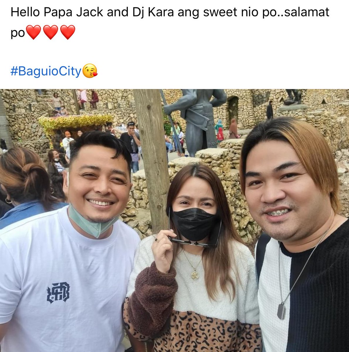 OfficialKarjack's tweet photo. “Hello Papa Jack and Dj Kara ang sweet nio po..salamat po❤️❤️❤️” 

#KarJack https://t.co/vEtAU1Oseu