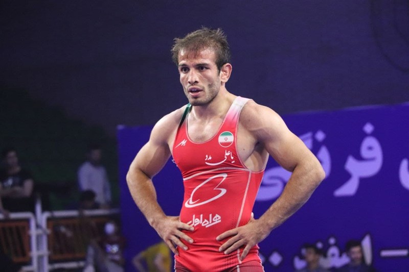 TheSportTalks's tweet photo. مهدی محسن نژاد 
کشتی فرنگی قهرمانی جهان؛
در دور اول وزن ۶۰‌ کیلوگرم، مهدی محسن‌نژاد حریف کره‌ای را با نتیجه ۸ بر صفر شکست داد و به دور بعد صعود کرد.
#WrestleBelgrade https://t.co/MTi1H1V1aN