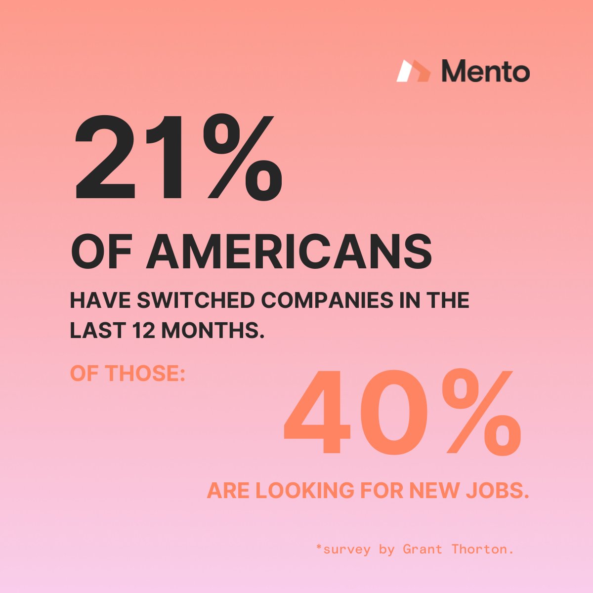 ⁠If a workplace wants to retain top talent, they should aspire to create a safe/inspiring/enjoyable space where you can grow into your career potential!

The world is changing, and the way we do life and work is too. 

What's your non-negotiable in the workplace?
⁠