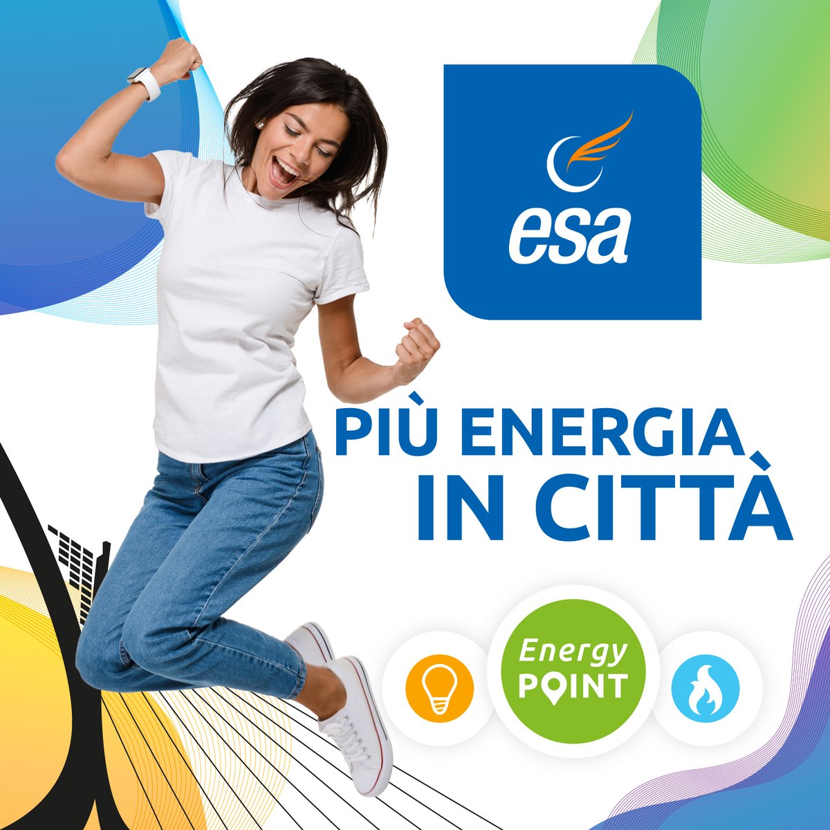 EsaGasLuce's tweet photo. Ehi la senti anche tu? 🤩 C’è più Energia in Città! 🤍💙 Il 16 Settembre dalle ore 18:00 ti aspettiamo per l'INAUGURAZIONE del nuovo Energy Point Esa a Pescara in Viale Marconi, 56 🎁 Un regalo davvero speciale ti aspetta 🌳 in occasione dell'evento potrai scoprire la SERIAL1🔥 https://t.co/FEDlwgrFAy