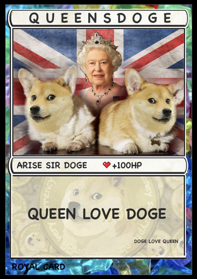 Art_GarPUNKel's tweet photo. 👑 MEGA GIVEAWAY 👑 This feels like the right thing to do, so I’m giving away 1 x QUEENSDOGE to anyone who [retweets+likes+tags+follows] this post. Last sold for 12,000DOGE 👀 @theDogeparty @rare_doge #nftgivaway #nft #queensdoge #queen (results next weekend) Good luck! 🍀 https://t.co/N0UrQGIbKw
