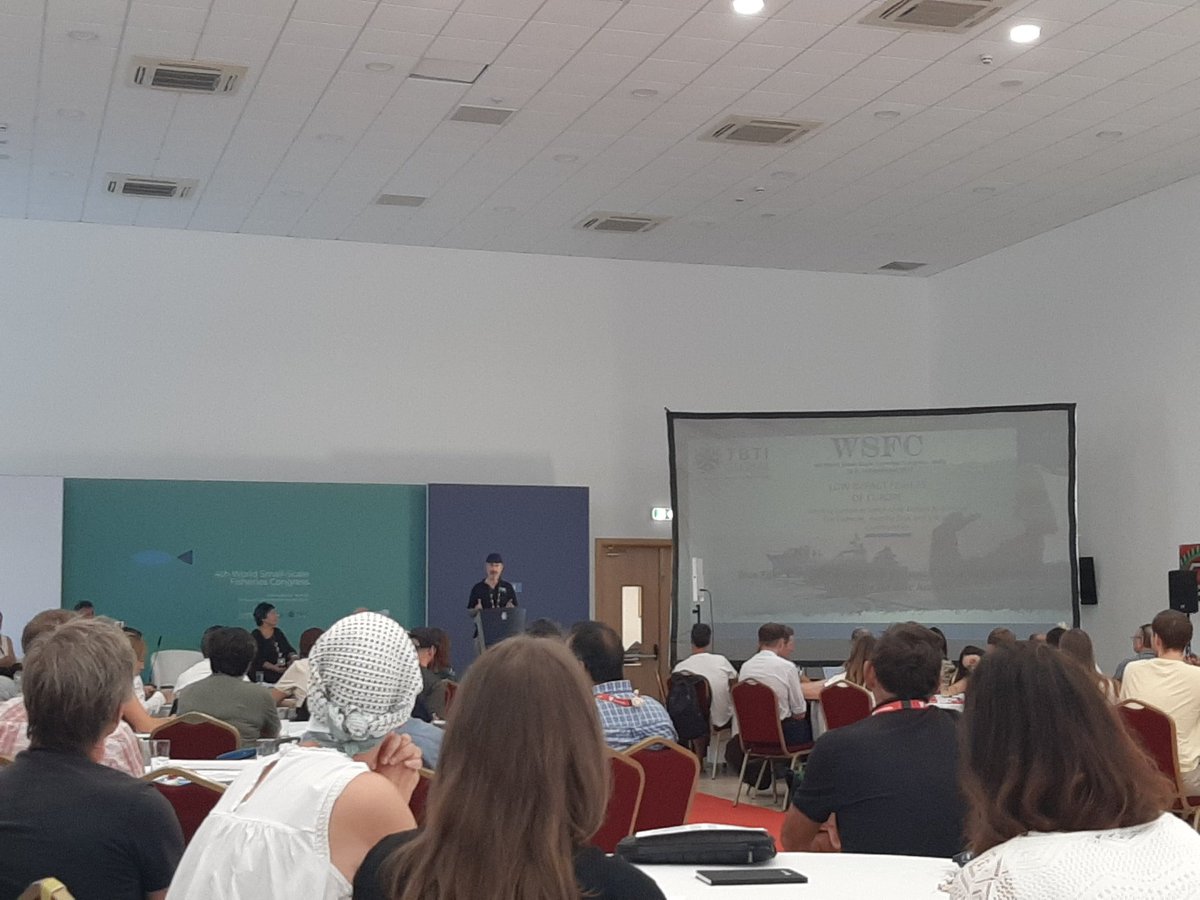 MartaCavalle's tweet photo. Good presentation from @BrianLIFE_EU in the #Bluejustice pannel of discussion, refering to the #BlueFear term to coin the present uncertainty of the #ssf role in the whole #Blueconomy @LIFEplatformEU @TBTInetwork https://t.co/PSelh9LF6P