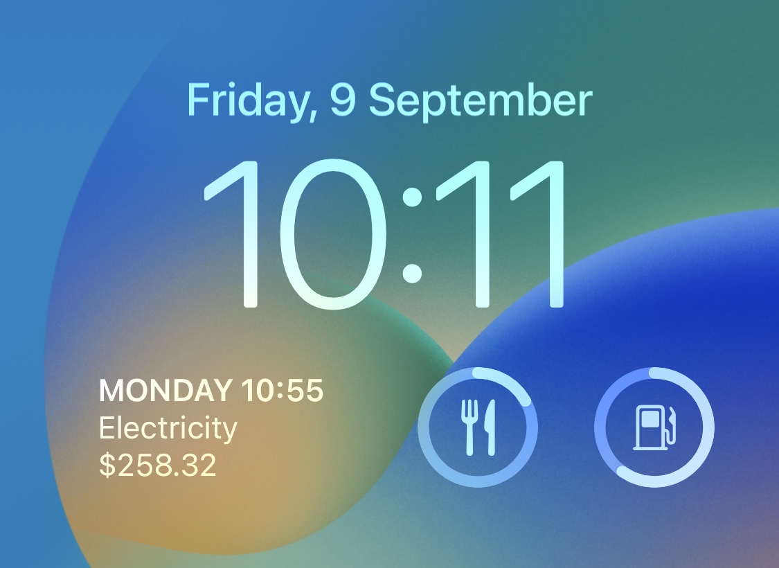 Our iOS 16 update with lock screen widgets is available on the App Store 👍