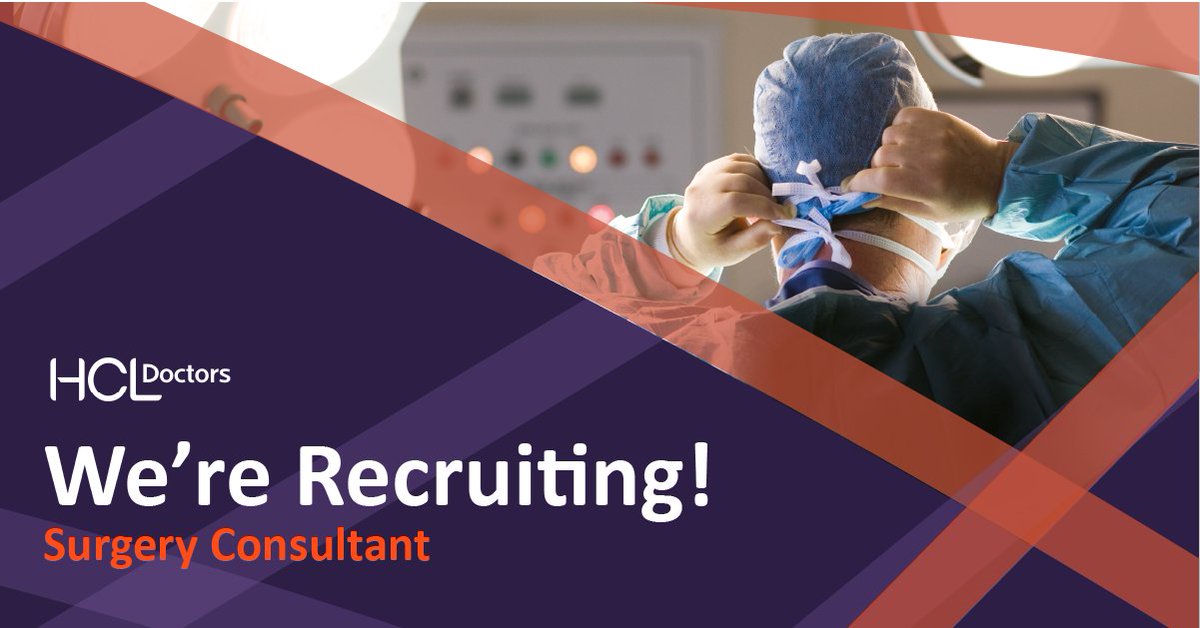 HCLDoctors's tweet image. We're looking for #consultants for #locum #surgery requirements across the UK! Submit your details to us via our Quick CV Drop bit.ly/3LBIs8k