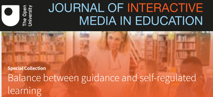 🙋🥁😃Just published!👇

Special Collection 
'Balance between guidance and self-regulated learning: teaching and learning strategies in online, hybrid and blended learning in higher education'

jime.open.ac.uk/collections/sp…

Guest editors: <a href="/vmarinj/">Victoria I. Marín (@vmarinj.bsky.social)</a>  &amp; @jsalinasi
 
#OpenAccess