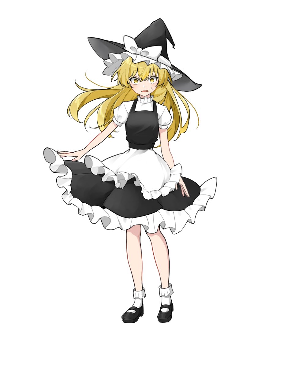 魔理沙立ち絵新しくしました〜🥳