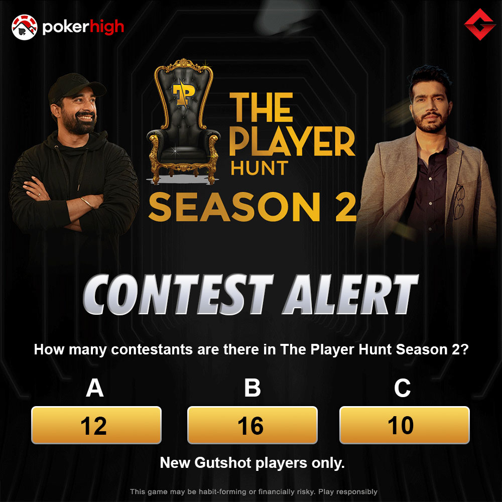 GutshotMagazine's tweet photo. #CONTESTALERT
4 #FREE tickets to ₹550 entry @pokerhighindia Sundowner- 2 Lakh GTD on 15th September at 7 PM.
 
1. Sign Up: https://t.co/gJMF4cOo7U
2. Tag 2 poker buddies 

Winners will be picked &amp; announced on 15th September at 12 PM.

#FREE #Contest #PokerContest #Giveaway https://t.co/ZZW3RBmj6v