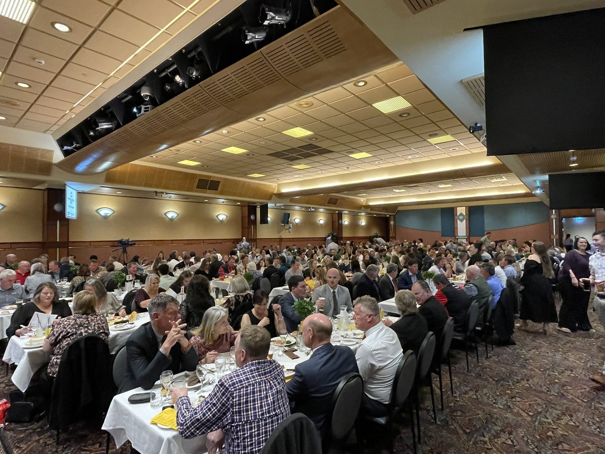 Huge turnout for the 2022 <a href="/humefl/">Hume FNL</a> Vote Count &amp; Presentation Night for the first time <a href="/CommClubAlbury/">Commercial Club</a>