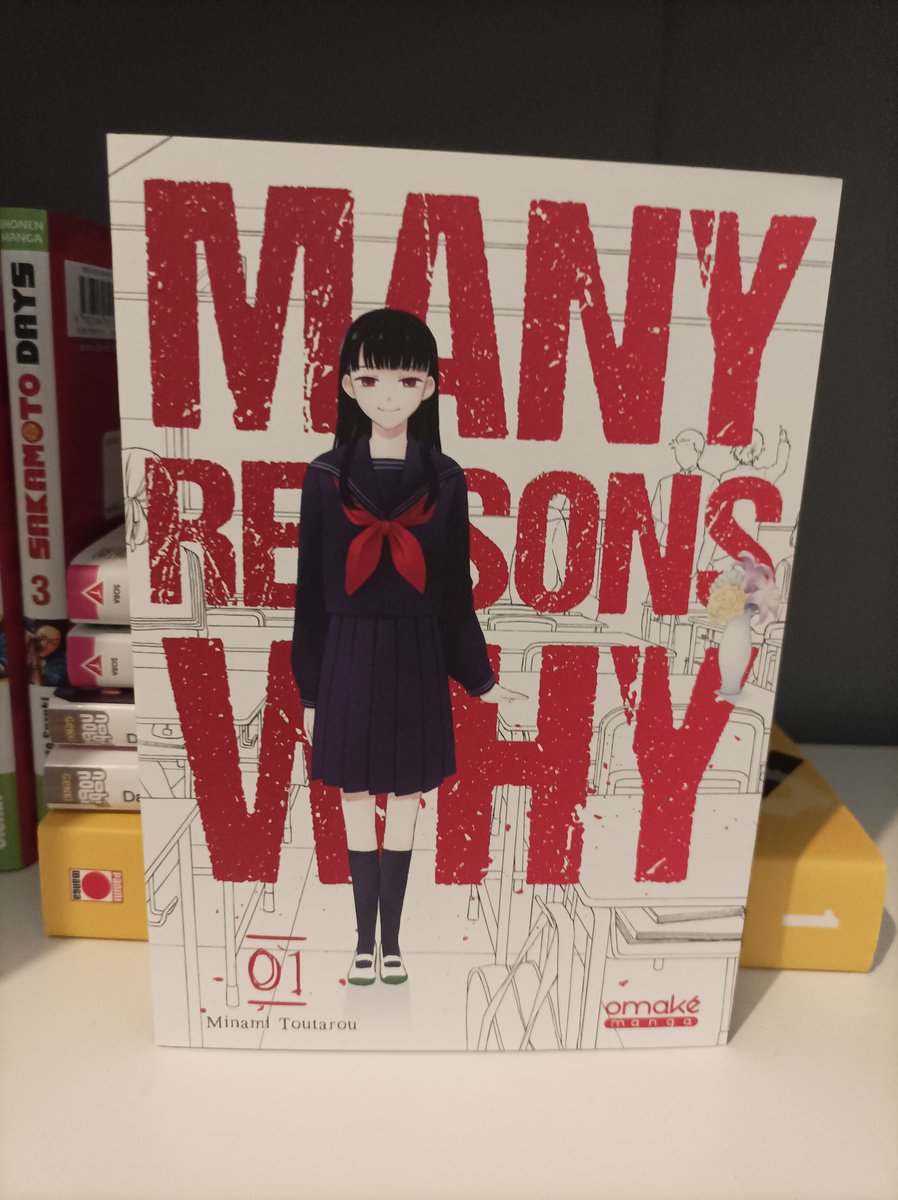 luffy_seb's tweet photo. Lecture du jour 4/4
Many reasons why chez @OmakeManga 
Très très bonne lecture . On commence ; on se pose plein de questions ... Ça rappel un peu une série Netflix ^^ mais ce n'est pas une copie loin de la . Une lecture coup de coeur https://t.co/v85GiF1RxF