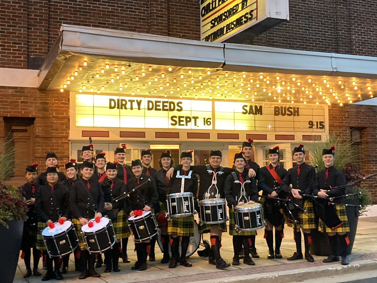 We had an amazing time performing at the Newton Theater with the Red Hot Chilli Pipers from Scotland!