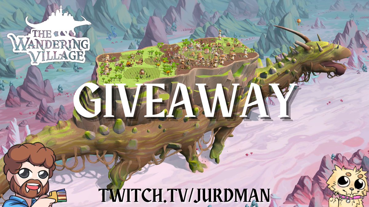 jurdman's tweet photo. Wanna win a copy of #TheWanderingVillage ?

Simply 
❤️ + Follow + Retweet 
To Enter!

Prize drawn on launch day!
https://t.co/hrdkjRtukm

Thanks to @StrayFawnStudio for the giveaway!! https://t.co/3nTOhJh2PF