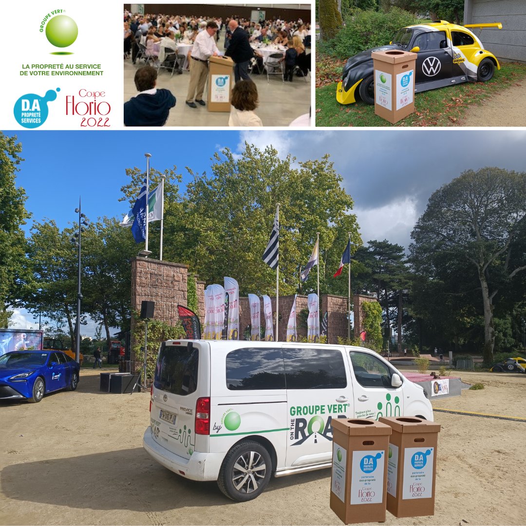 groupe_vert's tweet image. Groupe vert et sa filiale DA Propreté Services fières d’avoir pu être partenaires de l’édition 2022 de la Coupe Florio durant ses 3 jours ! bravo a Saint-Brieuc Entreprises, porteur de la manifestation, pour ce très bel évènement.

#partenaire #propreté #saintbrieuc #coupeflorio